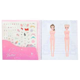 TOP MODEL DRESS ME UP STIKER BOJANKA