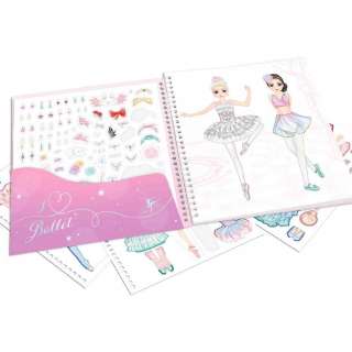 TOP MODEL DRESS ME UP STIKER BOJANKA