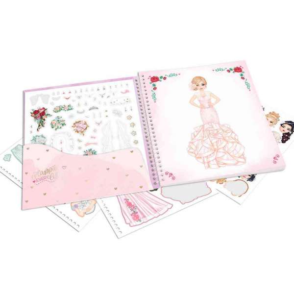 TOP MODEL DRESS ME UP STIKER BOJANKA WEDDING