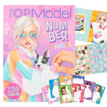 DP0412485 TOP MODEL STIKER BOJANKA PO BROJEVIMA 