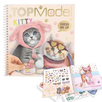 DP0412965 TOP MODEL KNJIGA SA STIKERIMA KITTY 