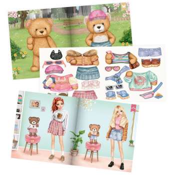 DP0413209 TOP MODEL KNJIGA SA STIKERIMA TEDDY 