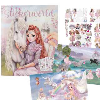 DP0413443 TOP MODEL KNJIGA SA STIKERIMA VIVA VIOLETA 