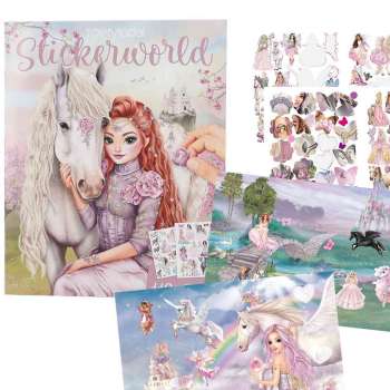 DP0413443 TOP MODEL KNJIGA SA STIKERIMA VIVA VIOLETA 