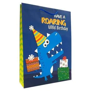 DUK15426 UKRASNA KESA JUMBO DINO 33X45X10 CM 