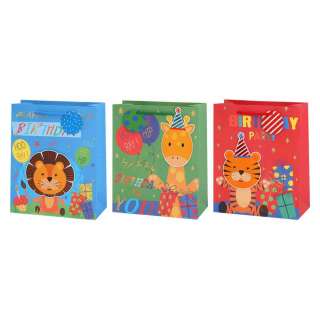 DUK16324 UKRASNA KESA VELIKA ANIMALS B-DAY ASST 