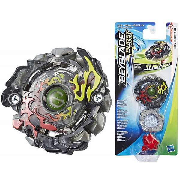 BEYBLADE SLINGSHOCK SINGLE TOPS ASST