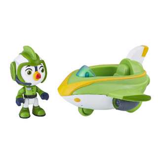PLAYSKOOL TOP WING FIGURA I VOZILO