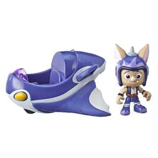 PLAYSKOOL TOP WING FIGURA I VOZILO