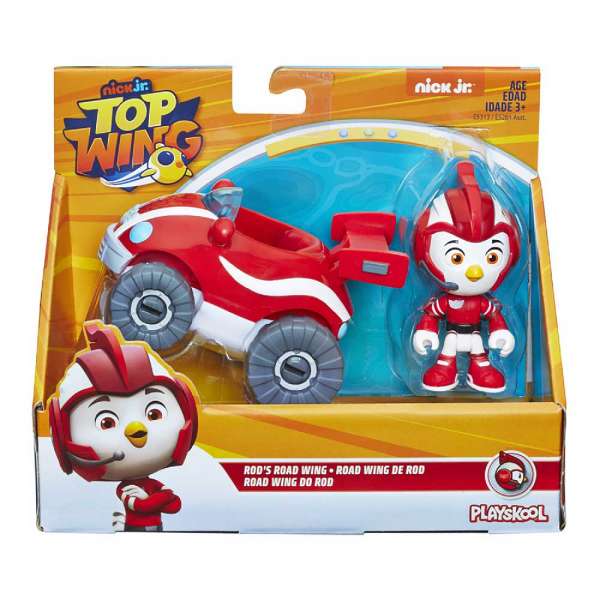 PLAYSKOOL TOP WING FIGURA I VOZILO 