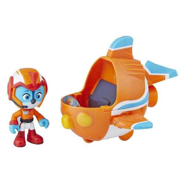 PLAYSKOOL TOP WING FIGURA I VOZILO