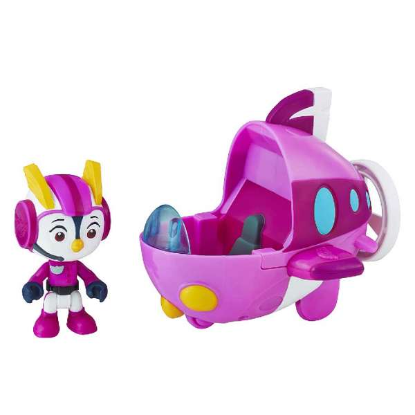 PLAYSKOOL TOP WING FIGURA I VOZILO