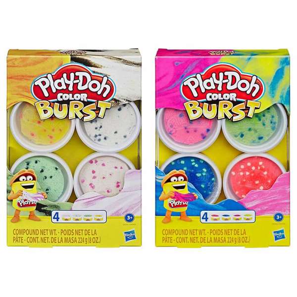 PLAY-DOH COLOUR BURST ASST