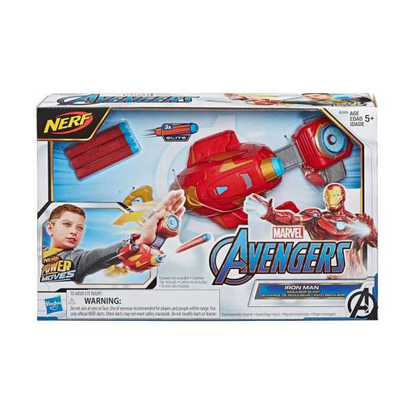 AVENGERS IRON MAN NERF BLASTER RUKAVICA 