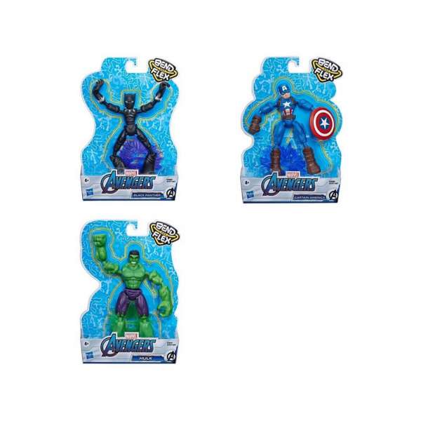 AVENGERS BENDY FIGURA ASST