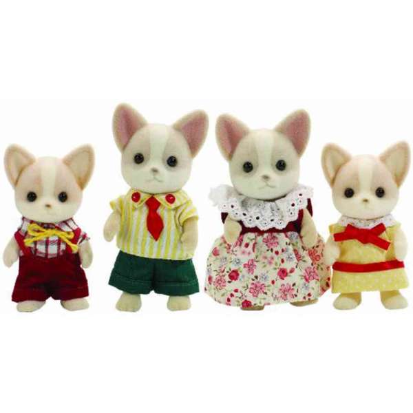 SYLVANIAN CHIHUAHUA DOG FAMILY 