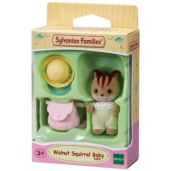 SYLVANIAN WALNUT SQUIRREL BABY
