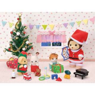SYLVANIAN MR.LIONS WINTER SLEIGH