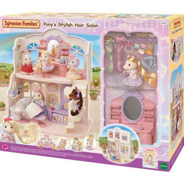 EC5642 SYLVANIAN FAMILY PONIJEV FRIZERSKI SALON SET 