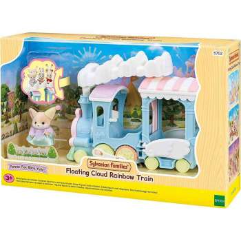 EC5702 SYLVANIAN FAMILY FLOATING CLOUD RAINBOW TRAIN 