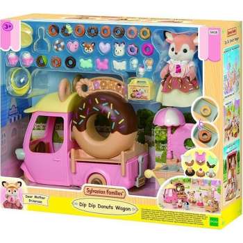 EC5808 SYLVANIAN FAMILIES DIP DIP DONUTS WAGON 