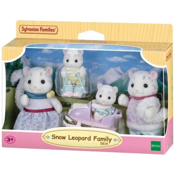 SYLVANIAN FAMILIES SNOW LEOPARD FAMILY 