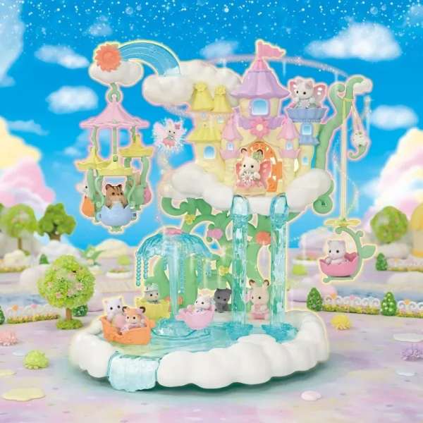 EC5815 SYLVANIAN FAMILIES SKYTOP FAIRY CASTLE 