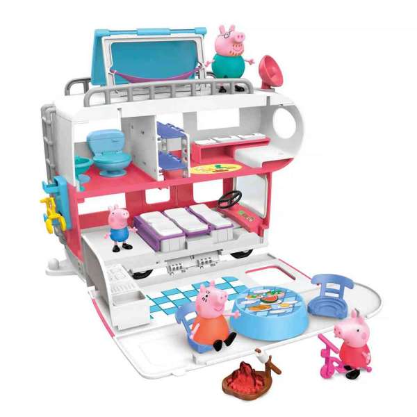 F2182 PEPPA PIG OBITELJSKI KAMPER SET 