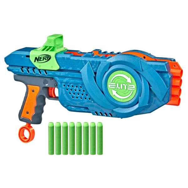 NERF ELITE 2.0 FLIPSHOTS FLIP-8 BLASTER 