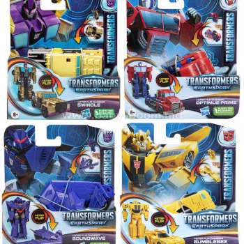 F6229 TRANSFORMERS EARTHSPARK 1 STEP FLIP SET ASST 