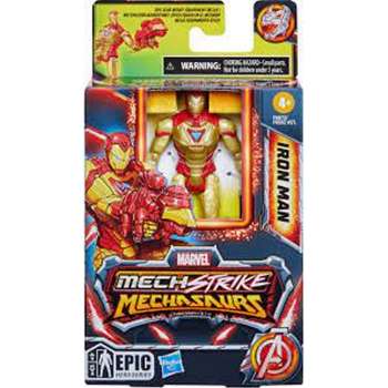 F6592 MARVEL MECH STRIKE 3.0 4IN FIGURA AST 