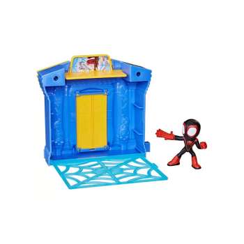 SPIDERMAN CITY BLOCKS SET S FIGUROM ASST 