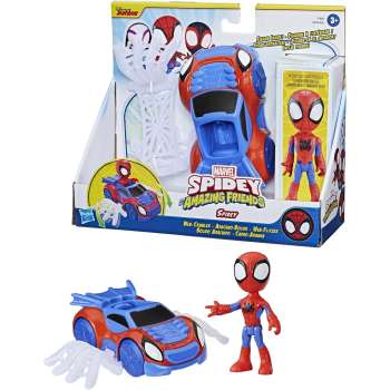 SPIDEY VEHICLE ACCSRY AND FIGURE AST 