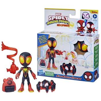 SPIDERMAN FIGURA WEBSPINNER 