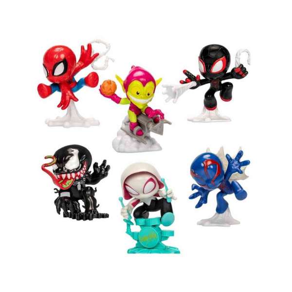 F8838 SPIDERMAN MIGHTY VERSE COLLECTIBLE AST FIGURA 