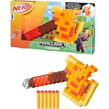 NERF MINECRAFT FIREBRAND 