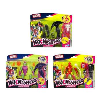 F9206 SPIDERMAN MIXMASHERS DLX FIGURE AST 