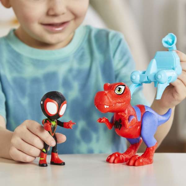 F9482 SPIDEY AND FRIENDS LG DINO HERO ACSRY AST 