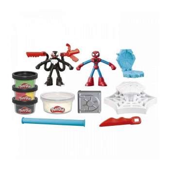 F9827 PLAY-DOH SPIDERMAN LAUNCH AND SLICE BATTLE 