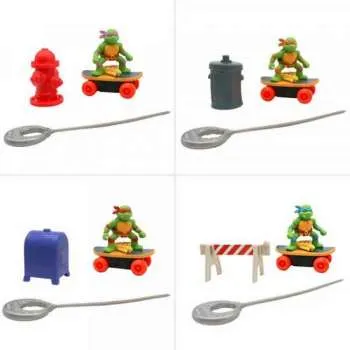FUR71052 NINDŽA KORNJAČE FIGURA I SKATE 