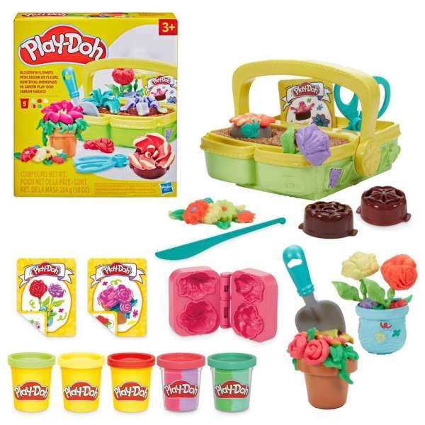 G0492 PLAY-DOH BLOOMING FLOWERS 