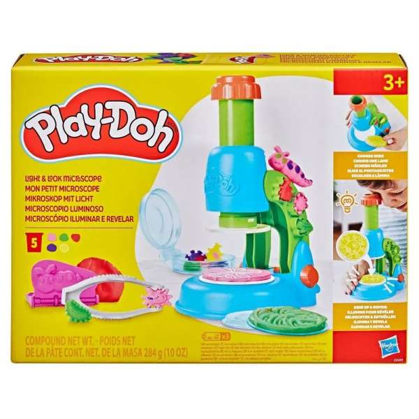 G0494 PLAY-DOH LIGHT AND LOOK MICROSCOPE 