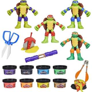 G0556 PLAY-DOH TMNT COWABUNGA CREATIONS 