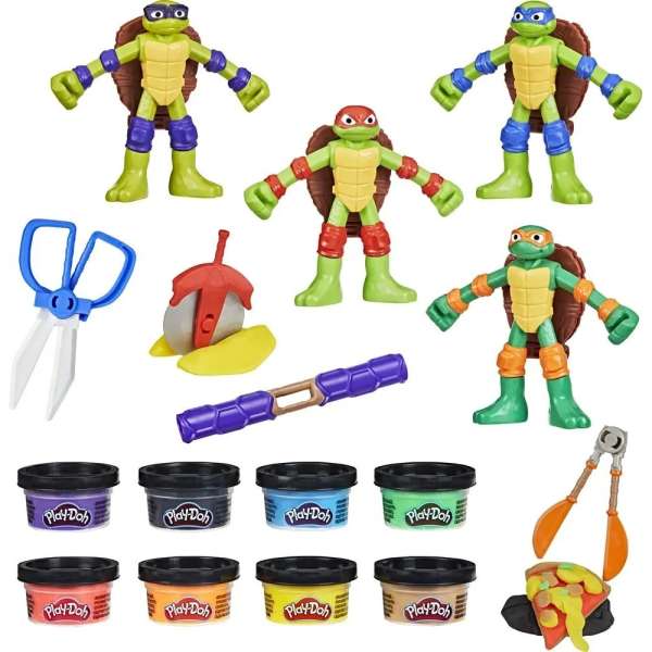 G0556 PLAY-DOH TMNT COWABUNGA CREATIONS 