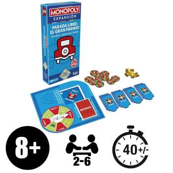 G0718 MONOPOLY FREE PARKING JACKPOT SRB 