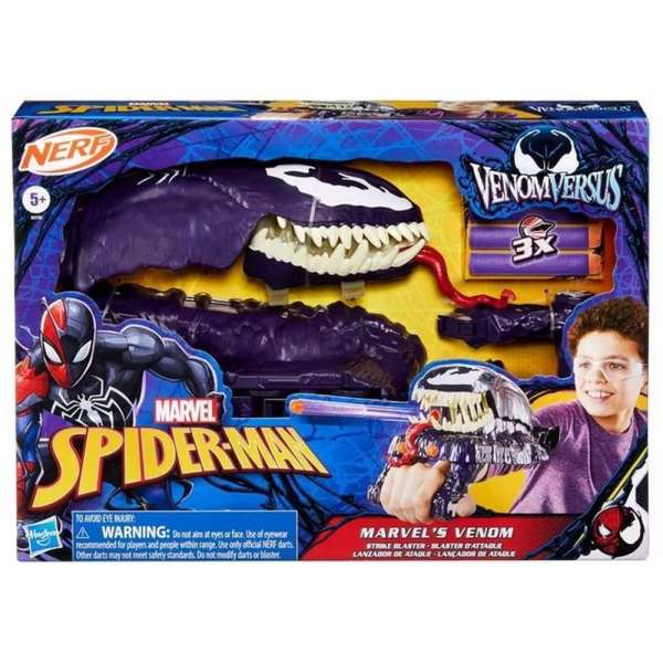 G0730 SPIDERMAN VENOMVERSUS VENOM STRIKE GAUNTLET 