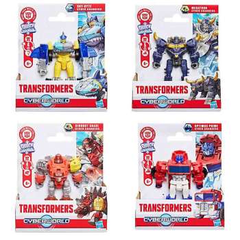 G0746 TRANSFORMERS CYBERWORLD CHANGERS ASST 