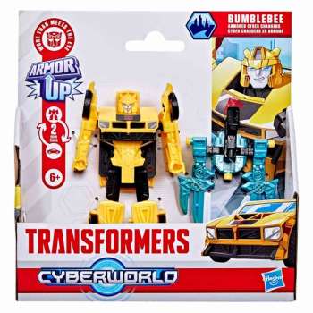 G0747 TRANSFORMERS CYBERWORLD ARMORED CYBER CHANGE ASST 