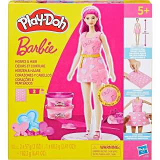 PLAY DOH BARBIE HEARTS AND HAIR 