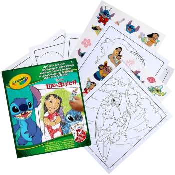 GA040900 CRAYOLA BOJANKA SA STIKERIMA STITCH 